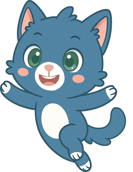 Troller cat skipping